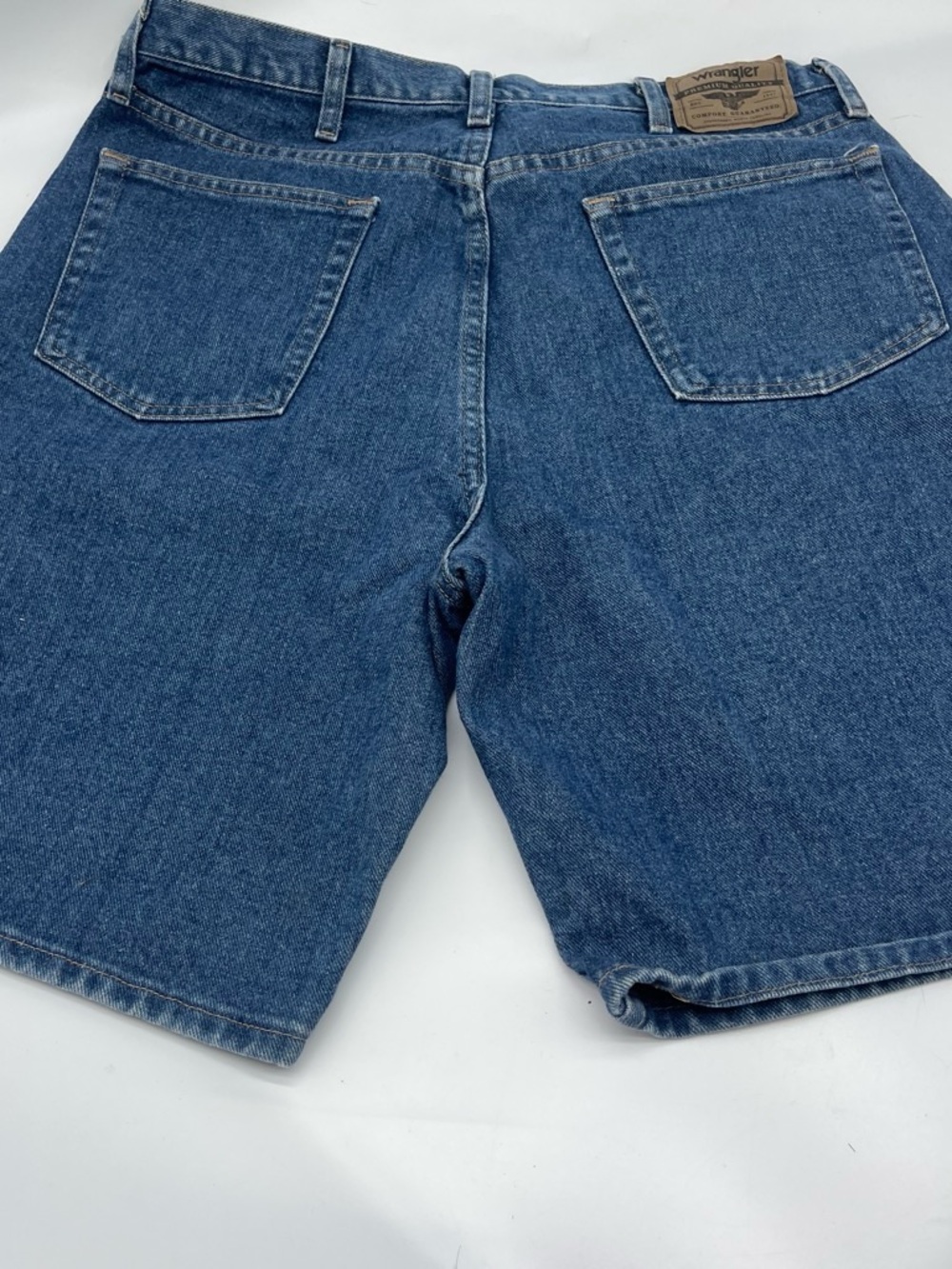 Wrangler Men’s Denim Jean Shorts in Blue